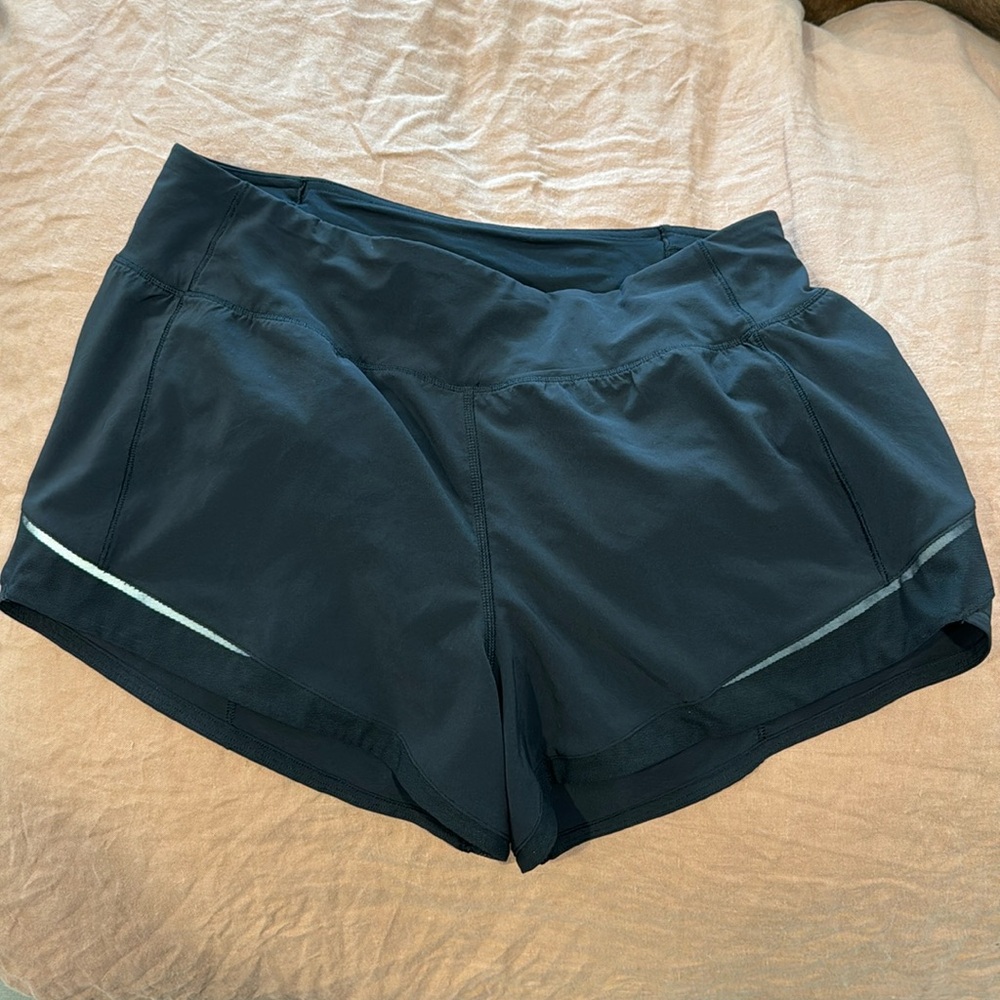 Never worn Lululemon running shorts